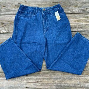 Talbots Petite Women Jeans Blue Denim Cotton Pant Size 2 Brand New $38